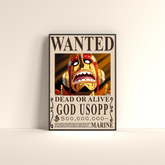 God Usopp – One Piece Wanted Poster (500 Million Bounty)